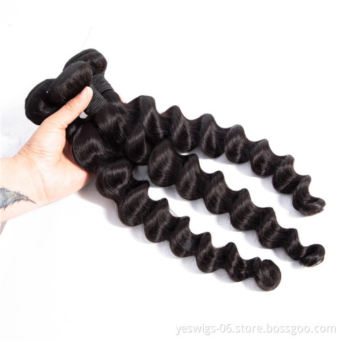 Wholesale Loose Deep 1pc Brazilian Hair Bundles 100% Virgin Human Hair Extensions